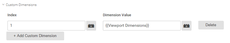 Add custom dimension in the GA tag in GTM